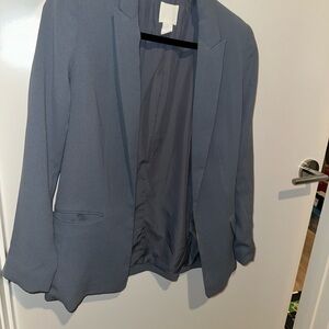 H&M Women's Slate Blue Blazer